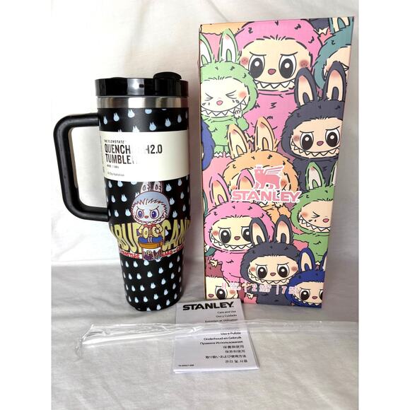 Stanley Other - Stanley 40oz Custom Labubu Black Quencher H2.0 Tumbler